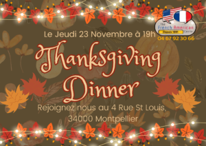 Repas de Thanksgiving à Montpellier